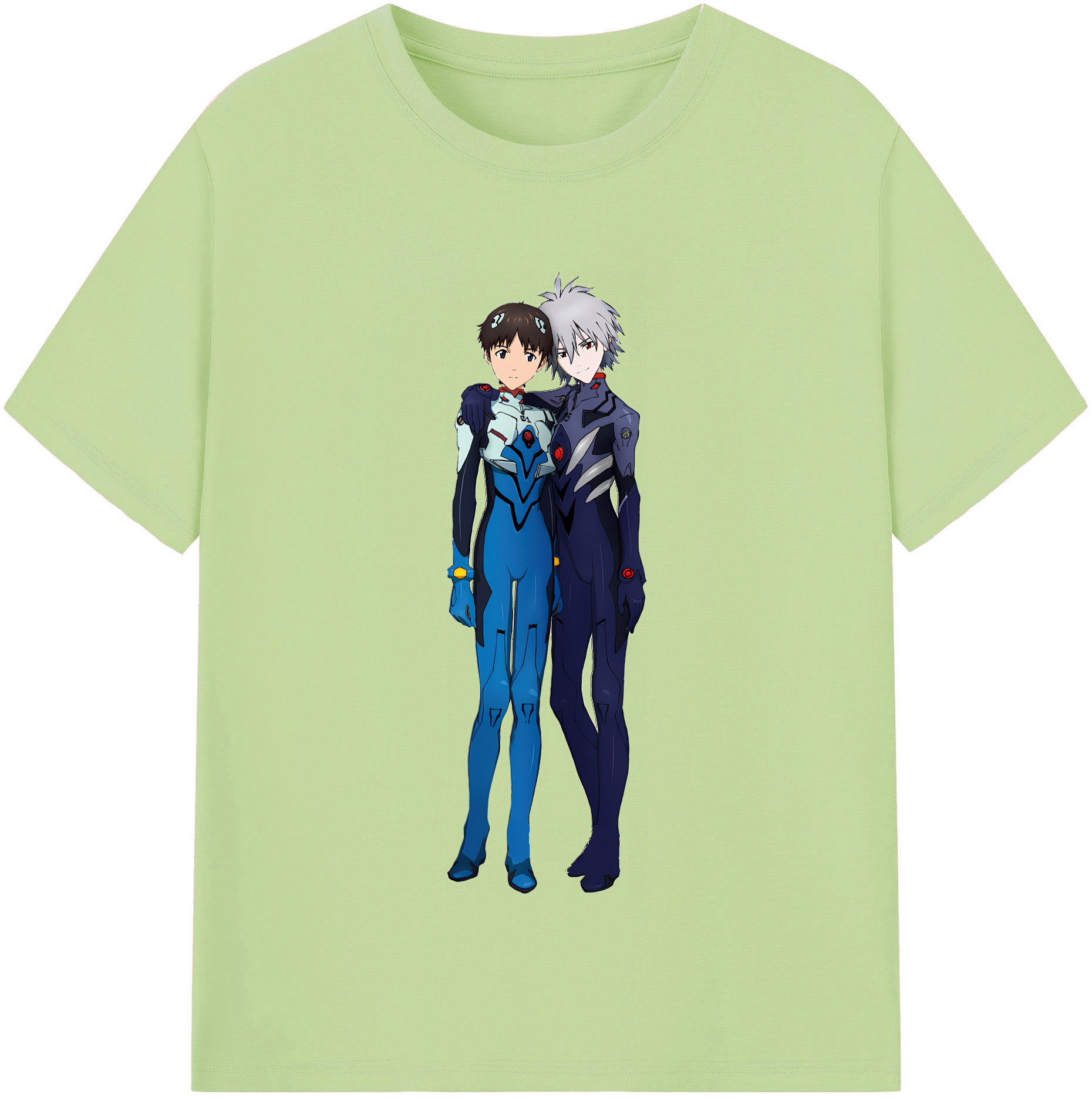 （画像用） EVA 新世紀エヴァンゲリオン 綿100％半袖Tシャツ（フロントプリント）